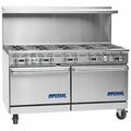 Imperial Range Pro Series IR-10-CC Natural Gas 10 Burner 60in Range with 2 Convection Ovens - 380000 BTU 974IR10CCN